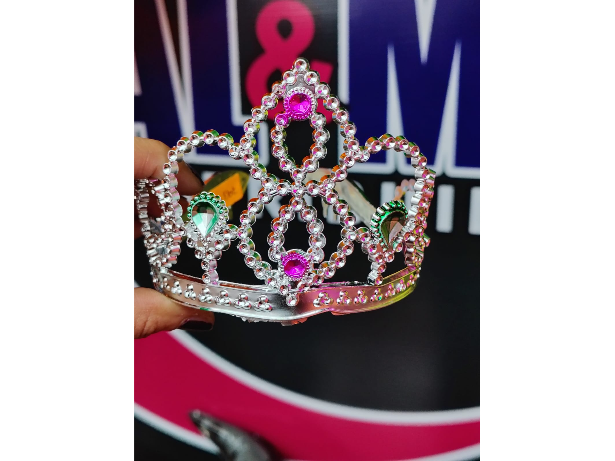 CORONA PRINCESA PLATA X UN