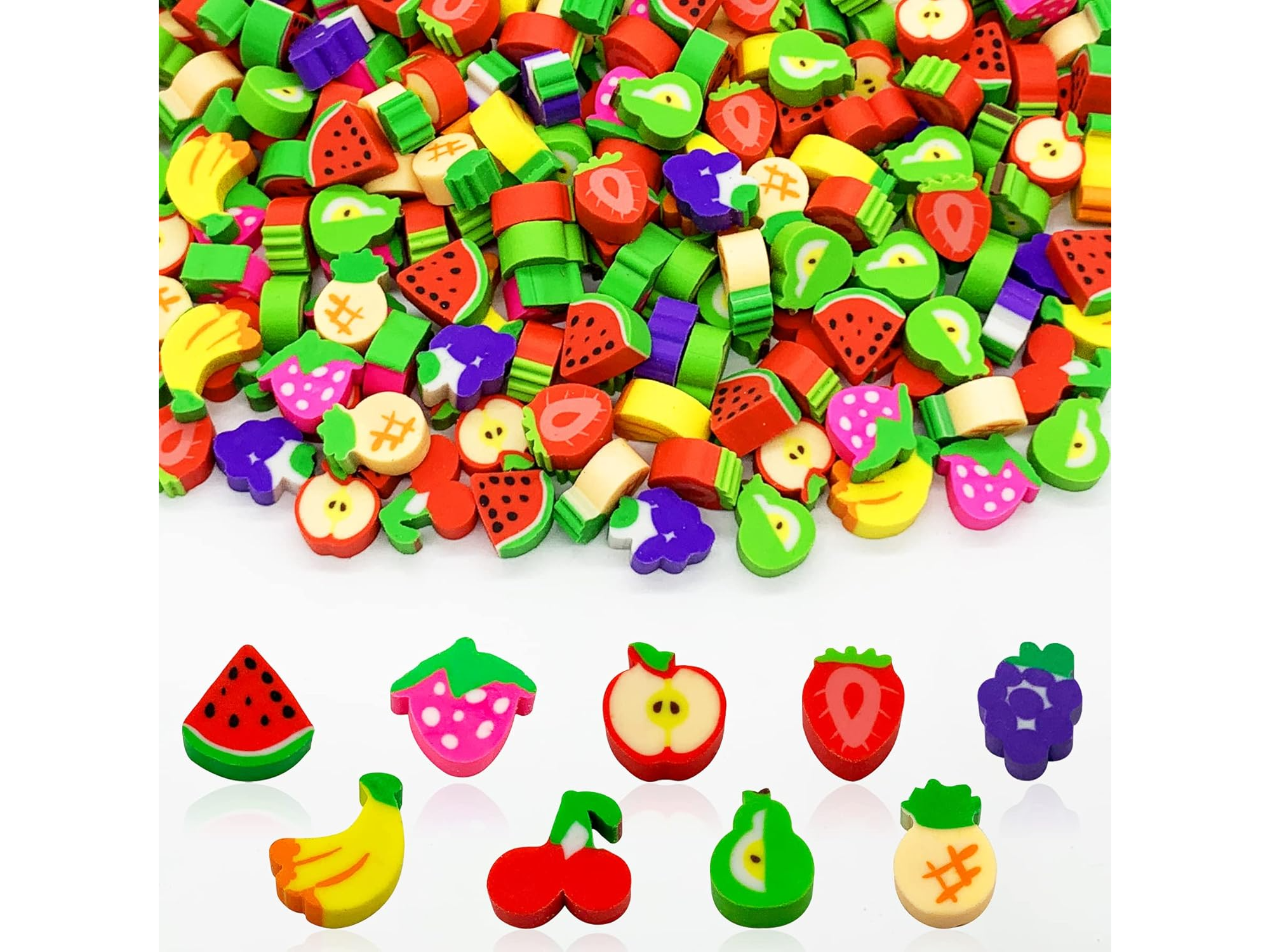 SET MINI GOMAS ANIMALITOS X BOLSITA