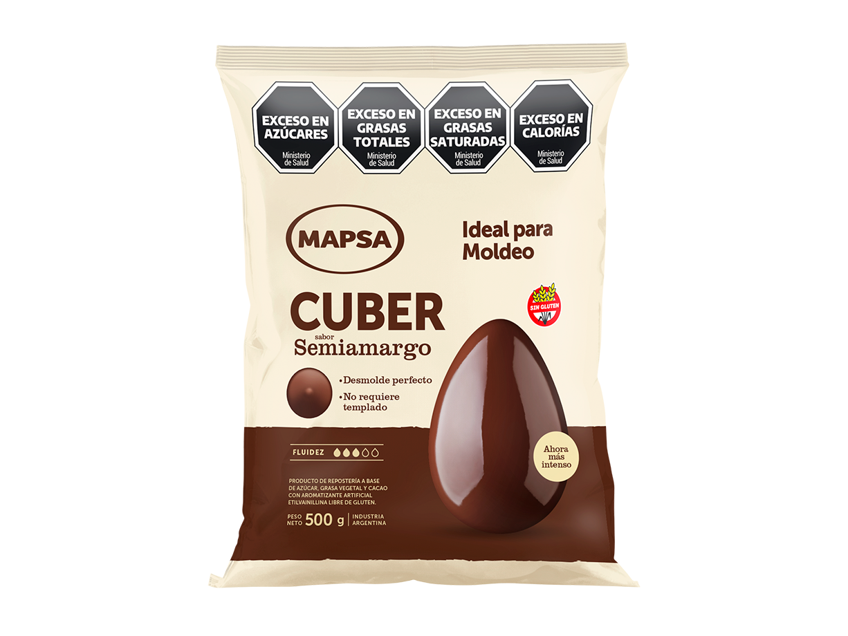 MAPSACUBER SEMI AMARGO X 500 GRS