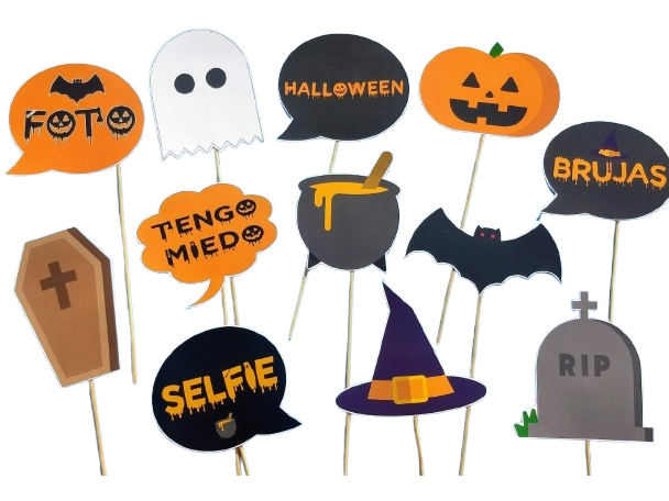 PROPS PARA FOTOS HALLOWEEN