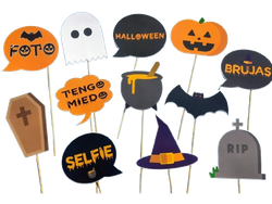 PROPS PARA FOTOS HALLOWEEN