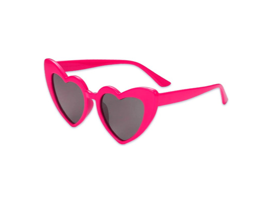 LENTE LOLITA CORAZON ROJO