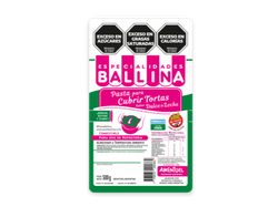 PASTA P/ CUBRIR TORTAS 500 GRS COLOR VERDE