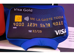 GORRO FORMA - VISA AZUL X UN