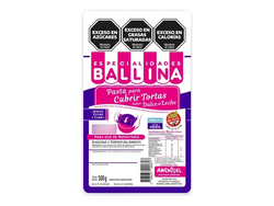 PASTA P/ CUBRIR TORTAS 500 GRS COLOR VIOLETA