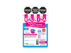PASTA P/ CUBRIR TORTAS 500 GRS COLOR CELESTE