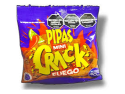 PIPAS MINI CRACK FUEGO X 50 GRS