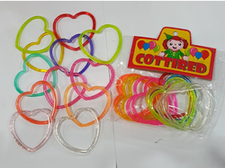 PULSERAS CORAZON X 12 UN