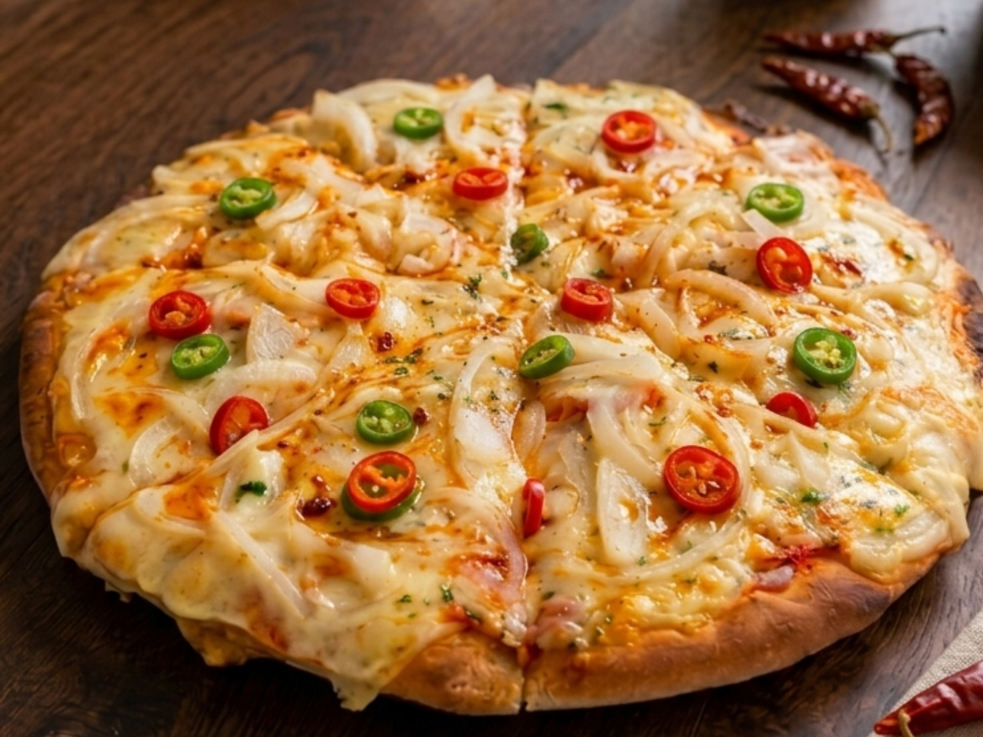 Pizza México (picante)