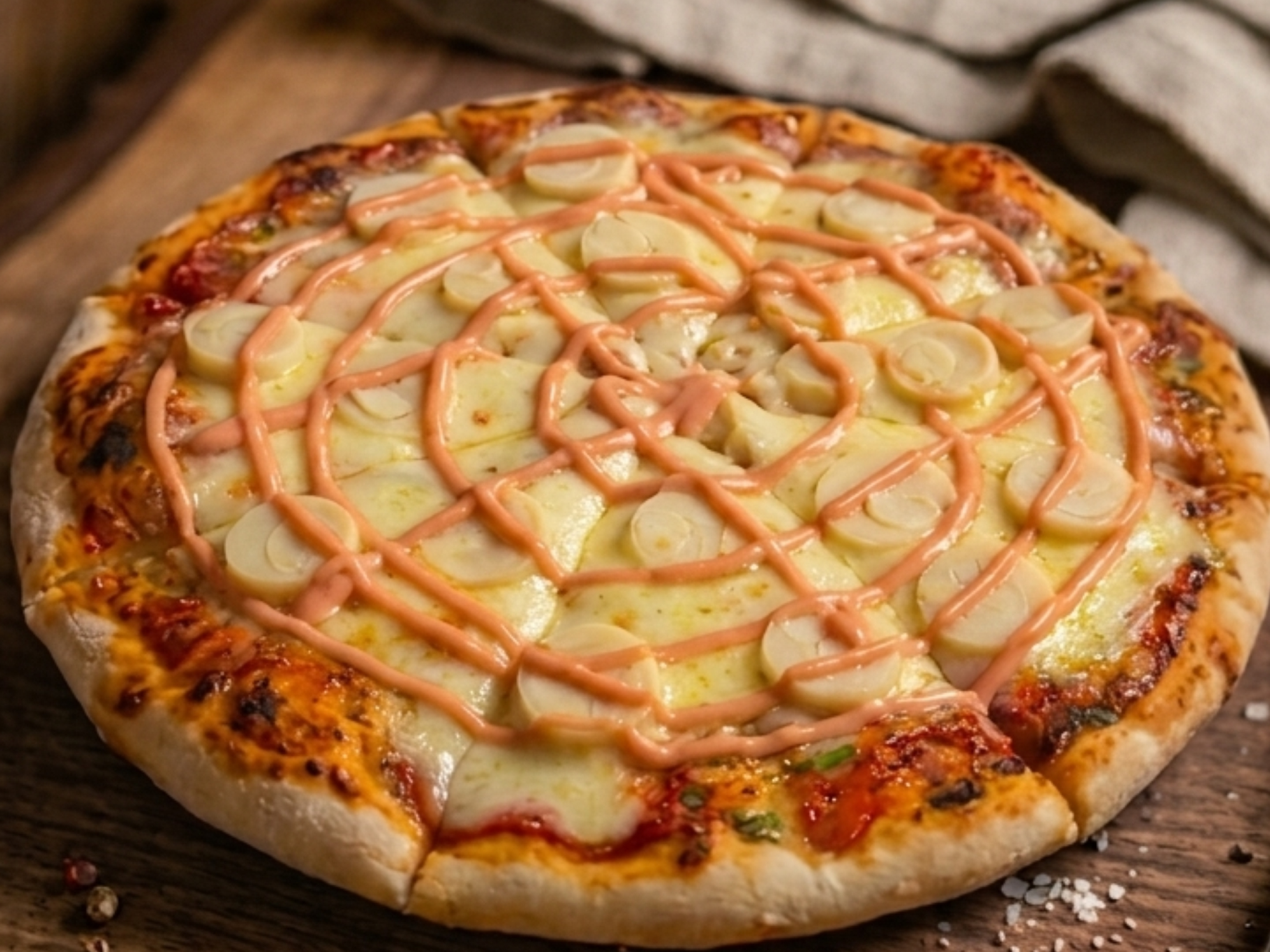 Pizza de Palmitos