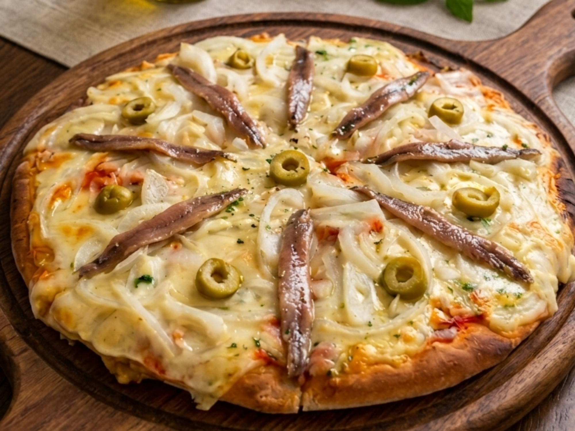 Pizza de Anchoas