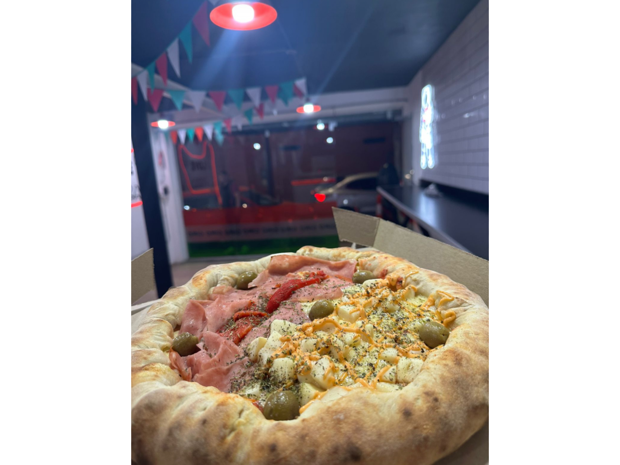 Mitad especial mitad palmito