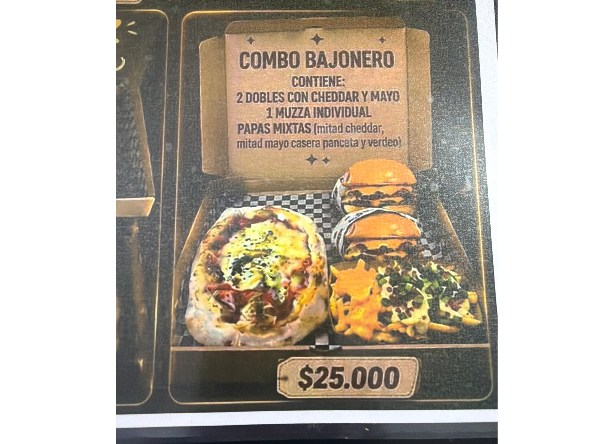 COMBO BAJONERO
