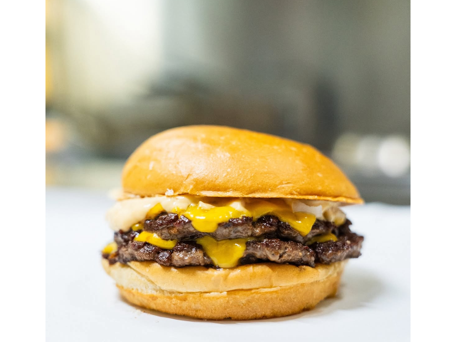 Doble solo cheddar y mayo