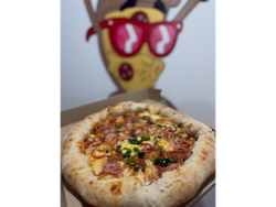 Fugazzeta con bordes rellenos