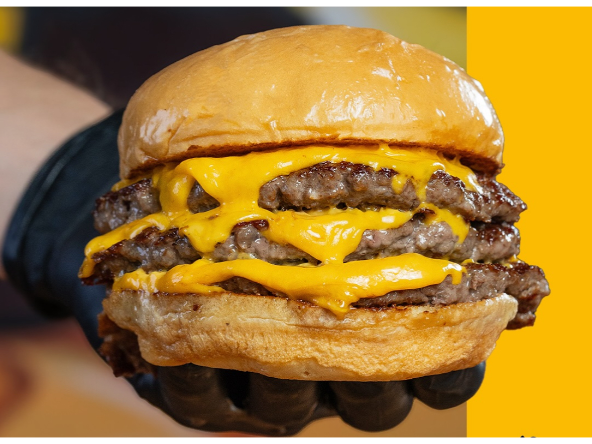 Triple solo cheddar y mayo