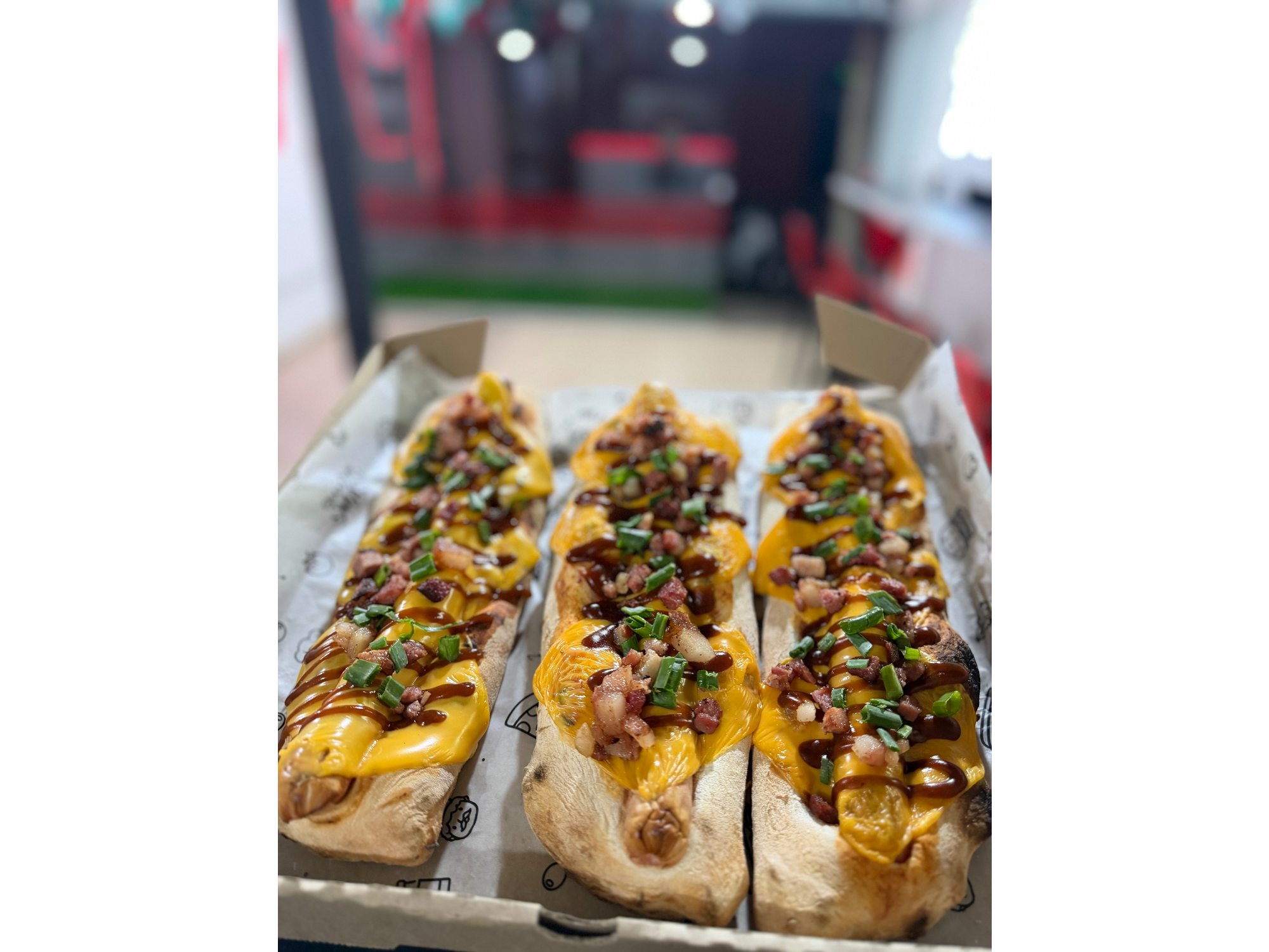 3 hot dogs americanos o napolitanos