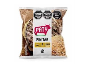 hamburguesa de carne paty paquete x 2 unidades de GRUMARKET FRESCOS Y CONGELADOS