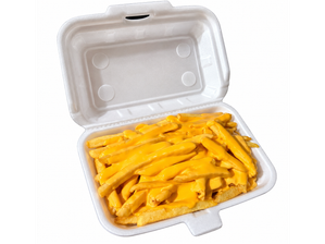 Papas cheddar de ZETA BURGERS