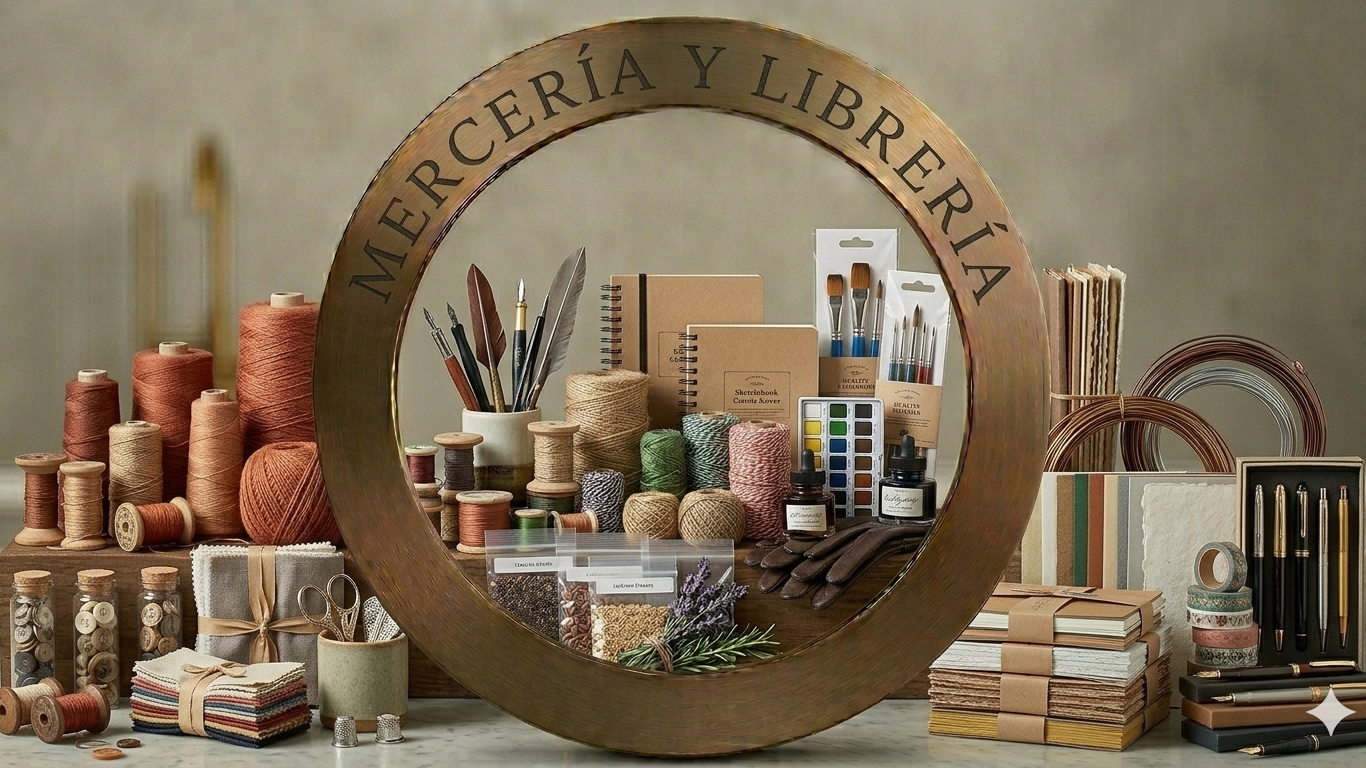 Mercería y librería