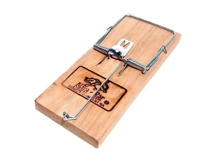 Trampa para ratas  madera
