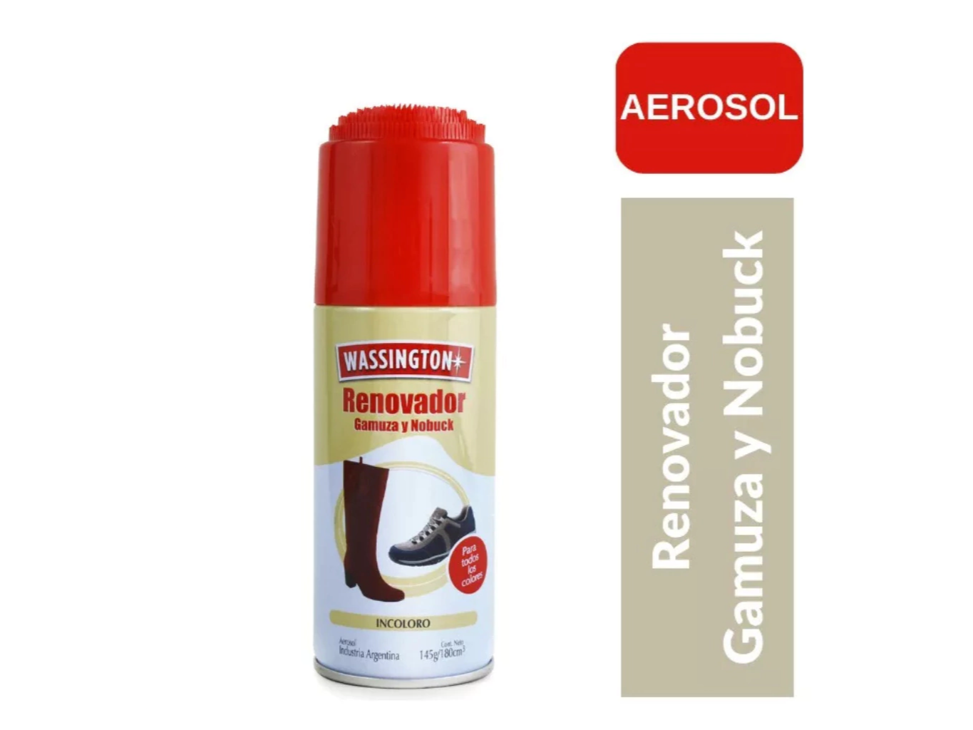 Renovador gamuza y nobuck Wassington
