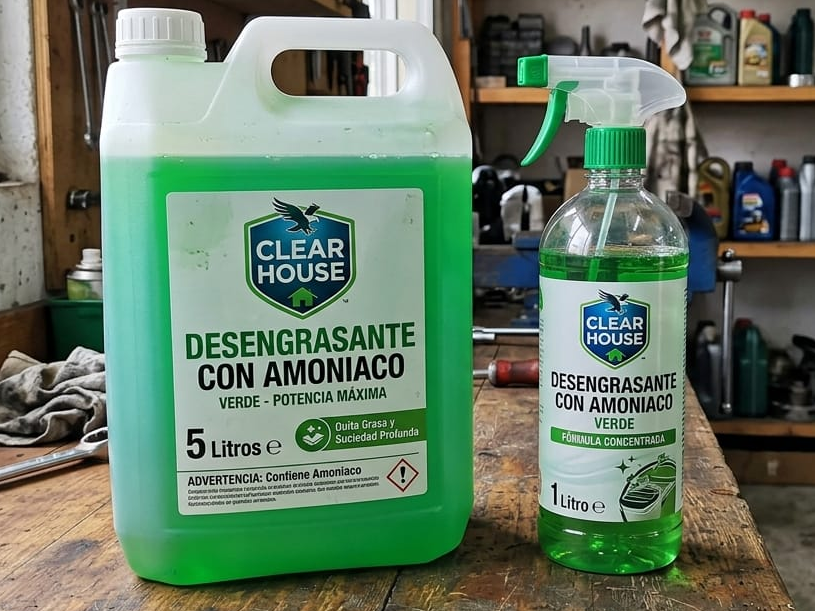 Desengrasante con amoníaco (verde)