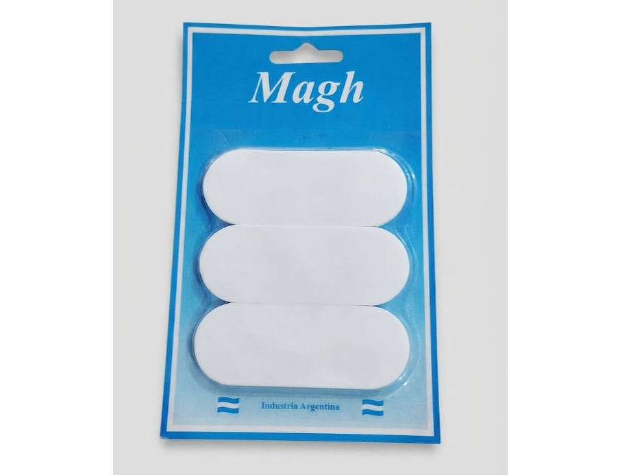 Topetina ovalada x 3 Magh