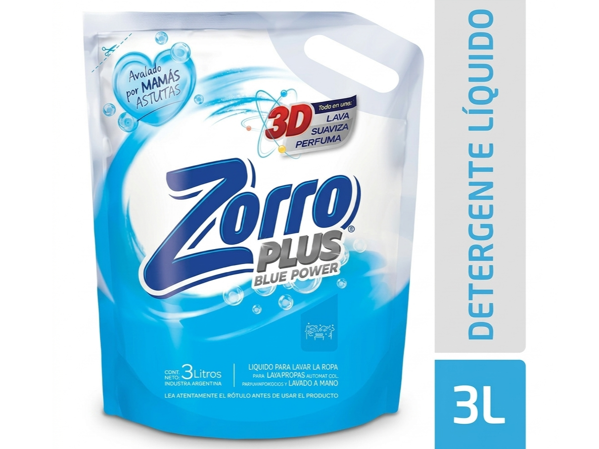 Jabón líquido Zorro