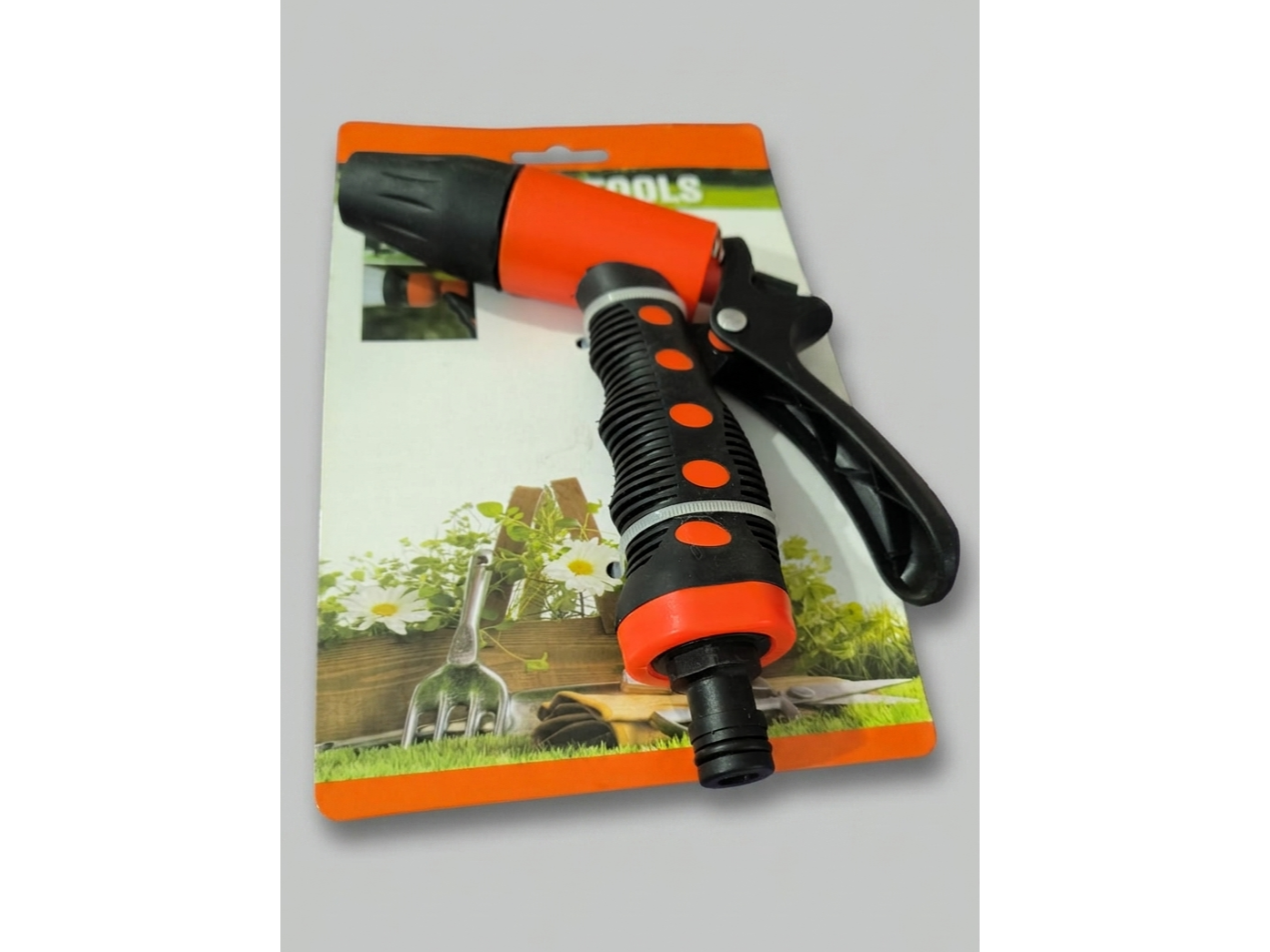 Regador manual con adaptador