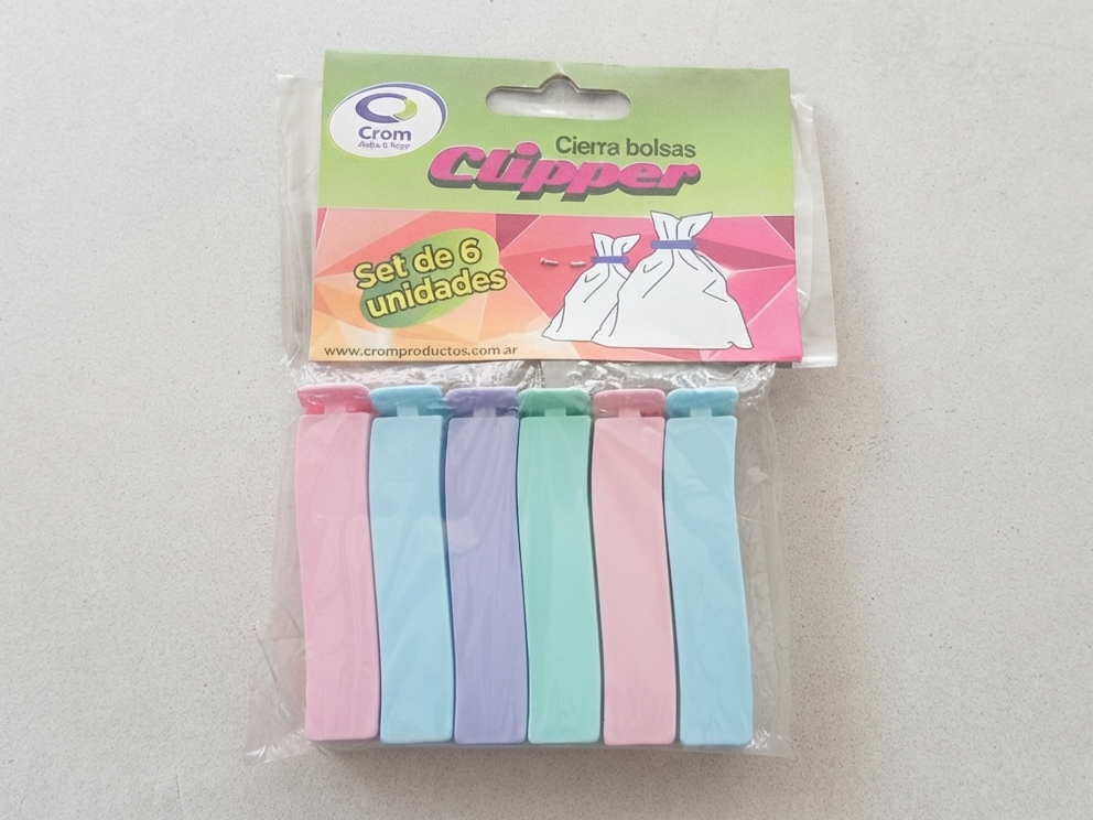 Broche cierra bolsas