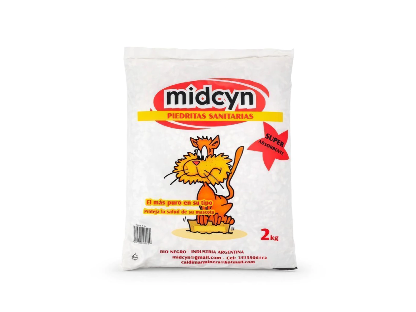 Piedras sanitarias Midcyn