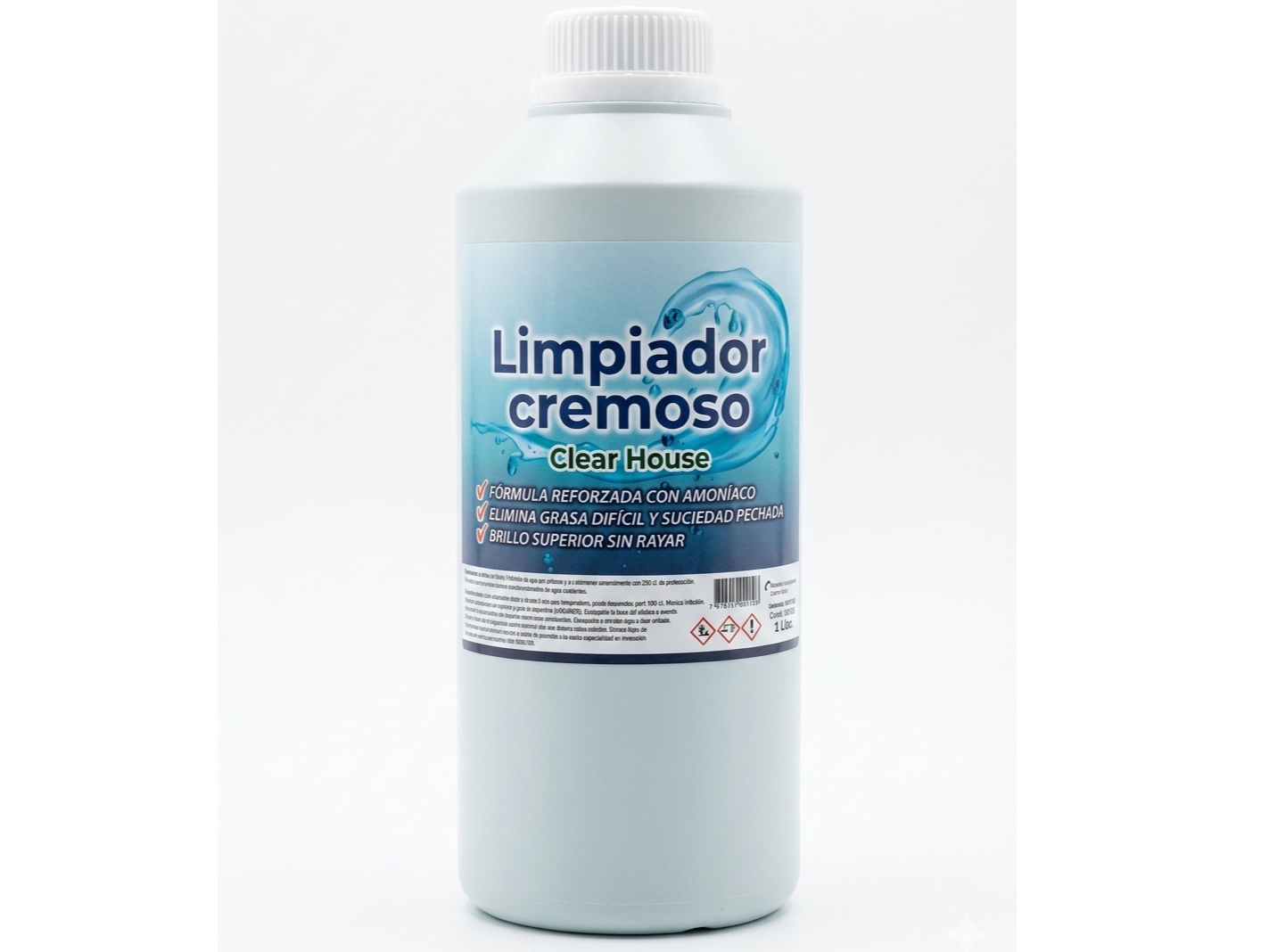 Limpiador cremoso Clear House (botella)