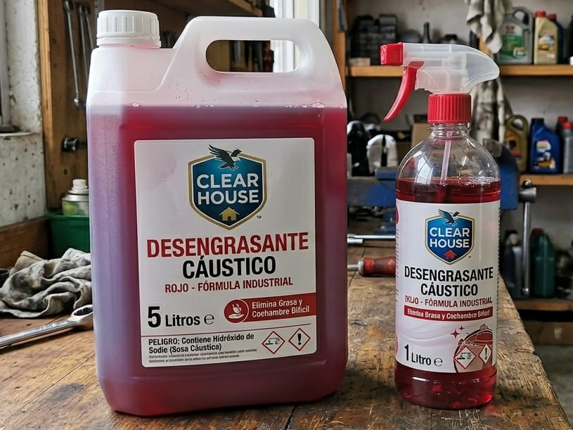 Desengrasante caustico (rojo)