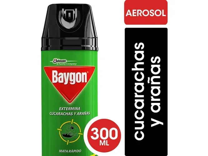 Baygon Extermina Cucarachas Y Arañas
