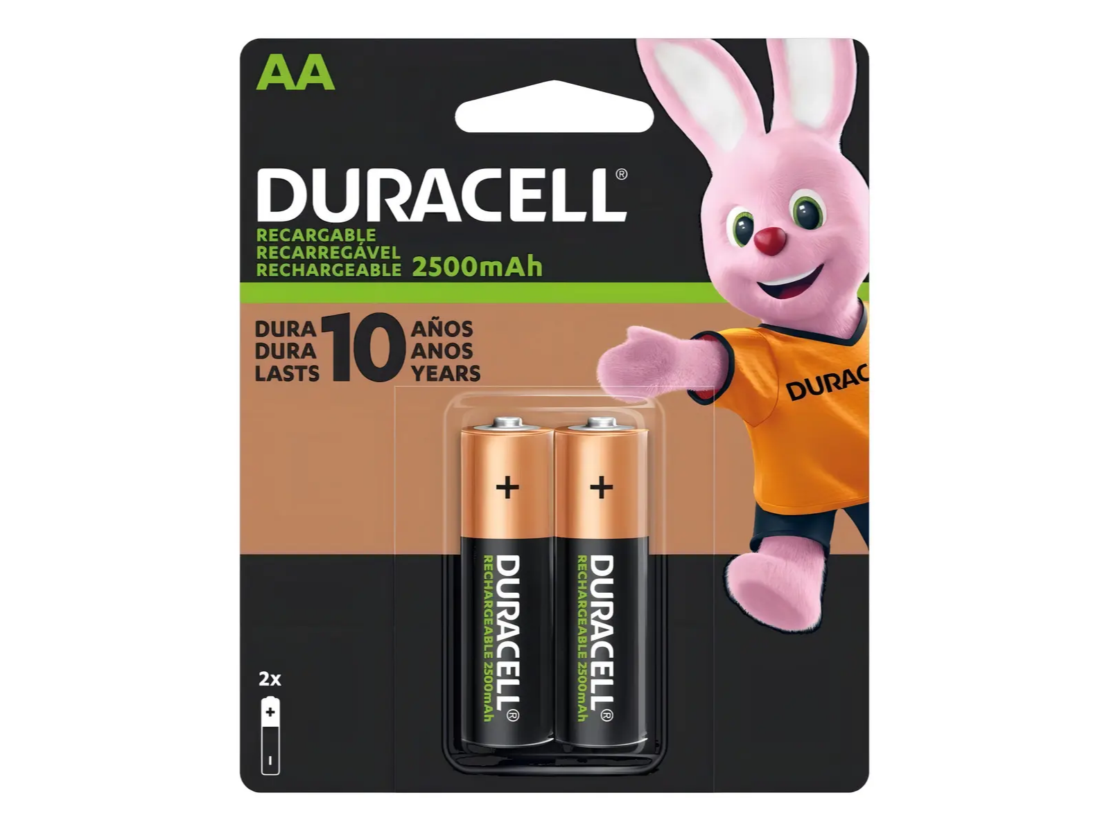 Pila AA duracell a x unidad