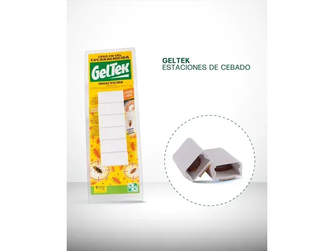 Cucarachicida casitas 6 unidades Geltek