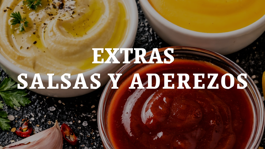 SALSAS Y ADEREZOS