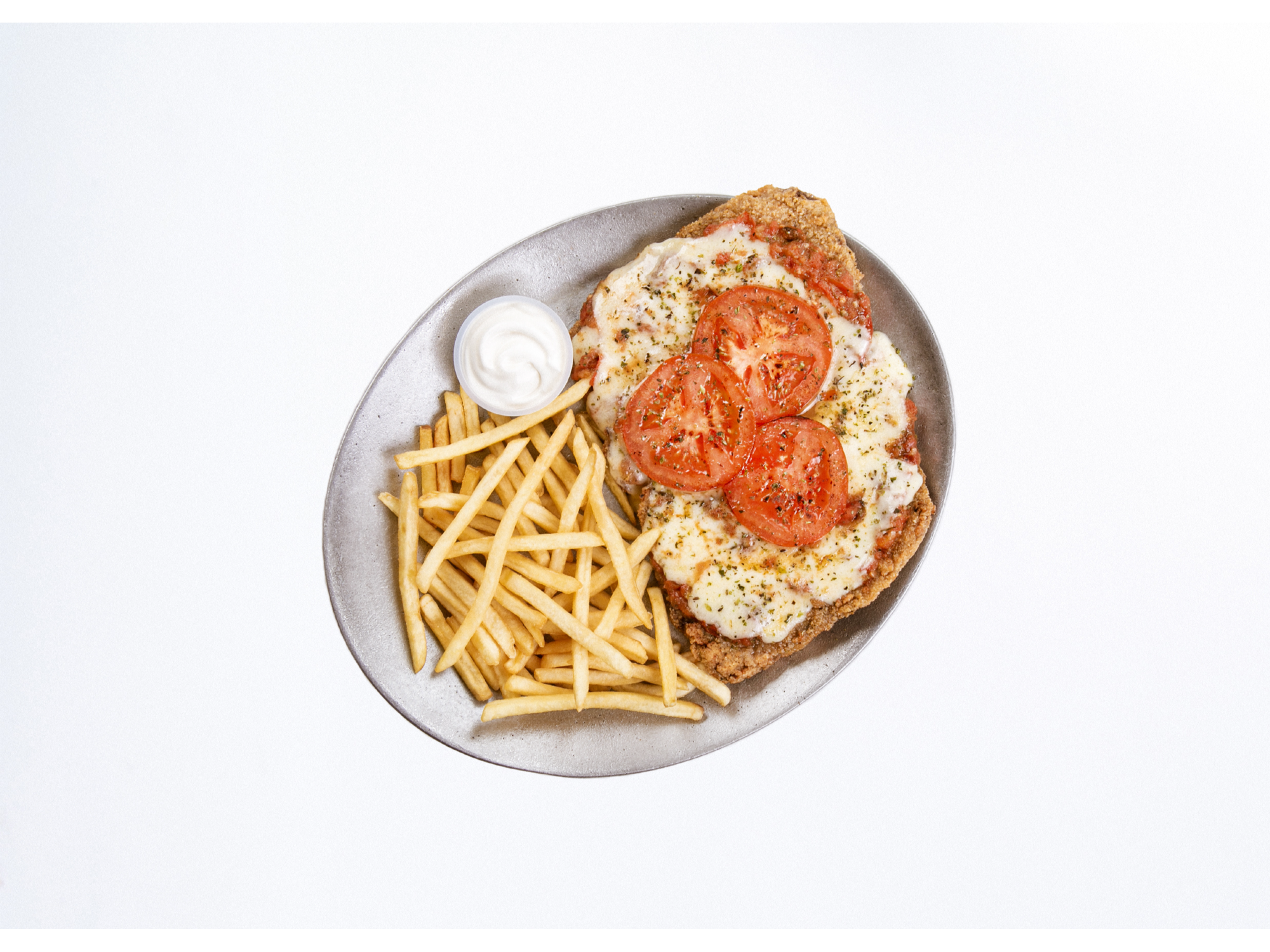 Milanesa Napolitana de Mostachys San Juan