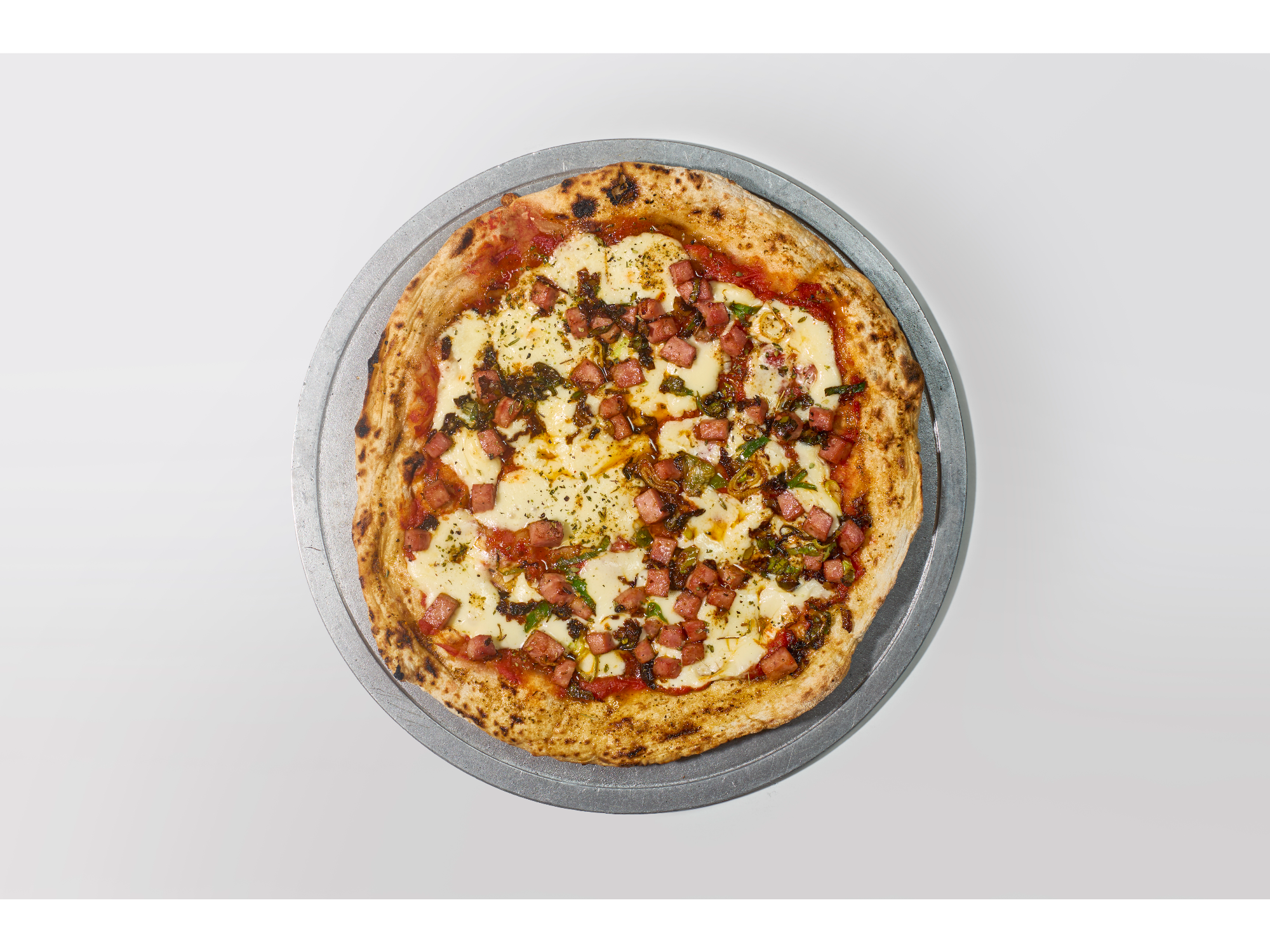 Muzarrella con jamón