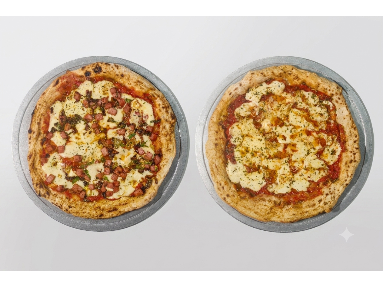 Pizza Margarita + Pizza Especial