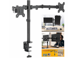 Soporte Monitor doble 15 a 33 pulgadas