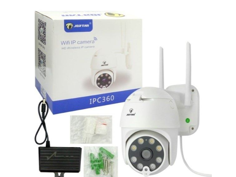 Camara Seguridad Ip Wifi Inalambrica Motorizada Hd Con Luz