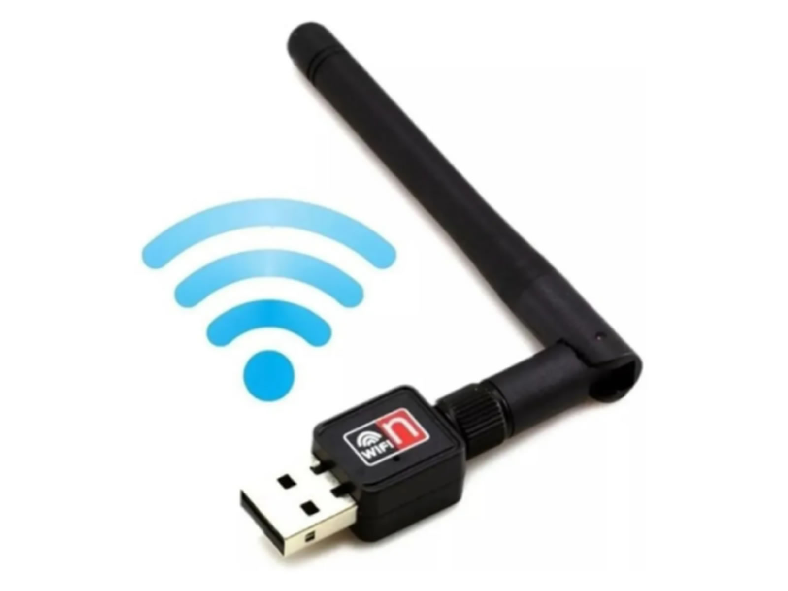 Adaptador receptor Placa Wifi antena