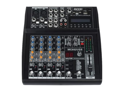 Consola Mixer Moon Mc602 6 Canales-usb 16 Efectos