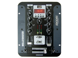 Mixer Dj 2 Canales Mp3 Consola Sonido Audio Moon Mdj206 Usb