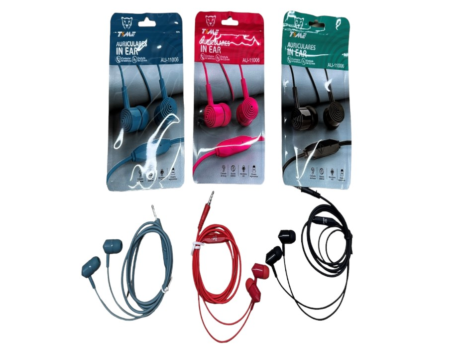 Auricular cable in ear