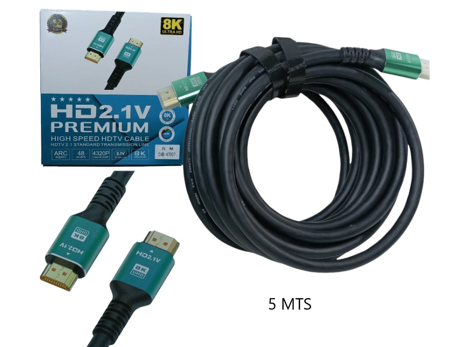 Cable Hdmi 5 metros Reforzado