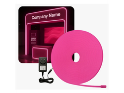Neon Flex 5 metros rosa C/FUENTE