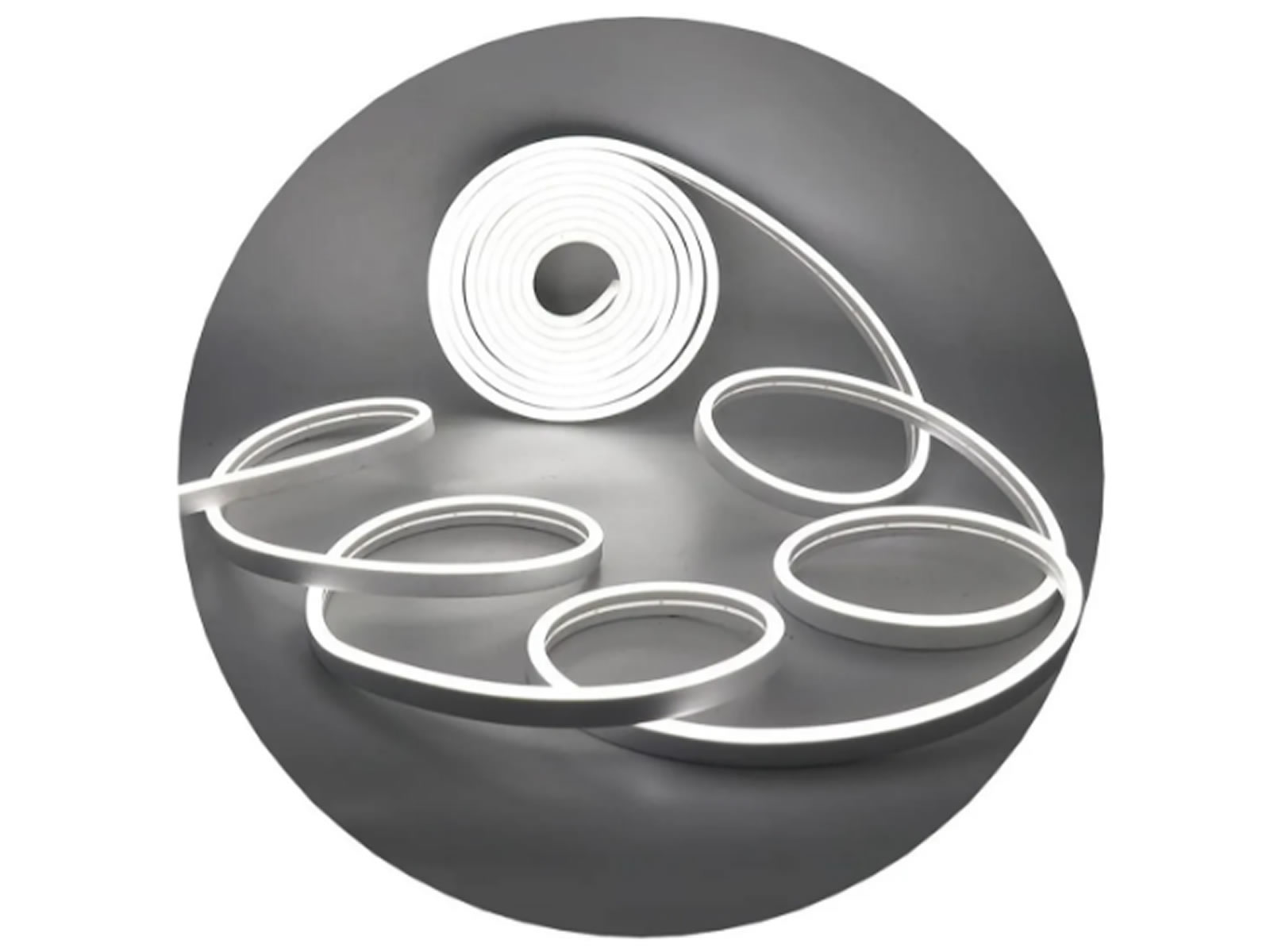 Neon Flex 5 metros Blanco frio C/FUENTE